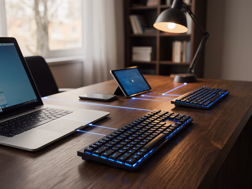 Effortless Multi-Device Keyboards: Office & Home Tested