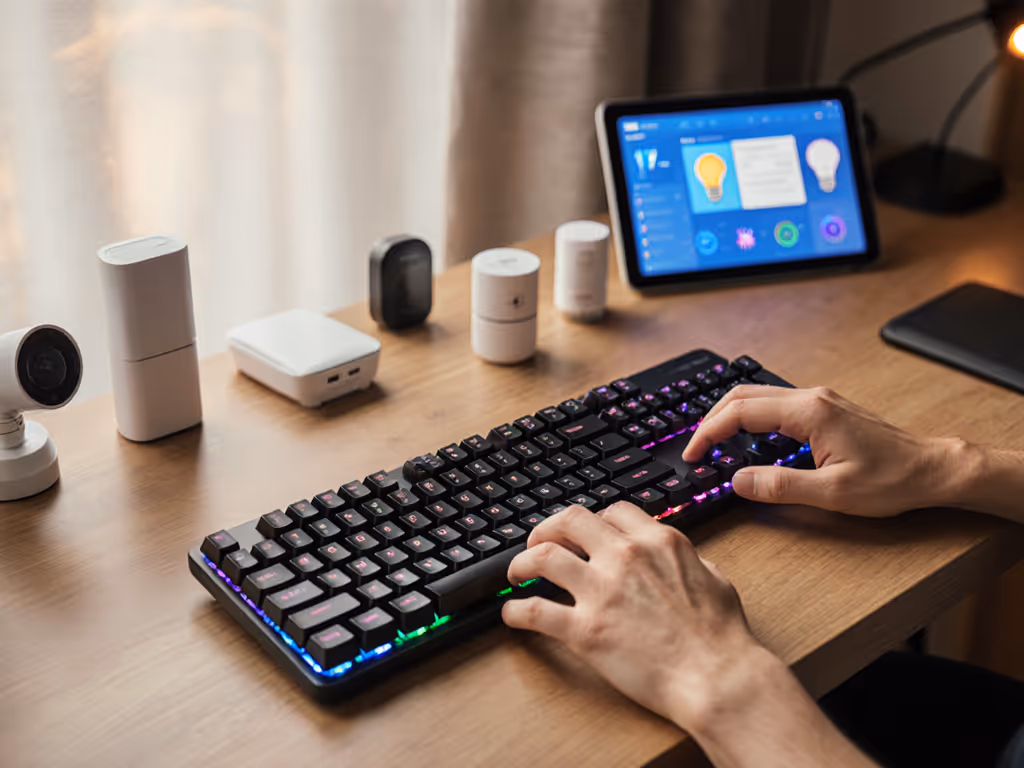 Smart Home Keyboard: Control IoT Without Breaking Flow