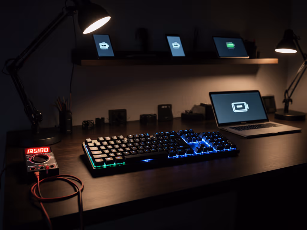 Wireless Keyboard Battery Life: Real Measurements vs Hype