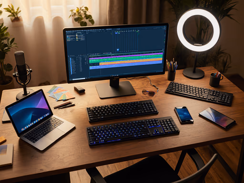 Content Creators' Best Wireless Keyboards: Seamless Switching