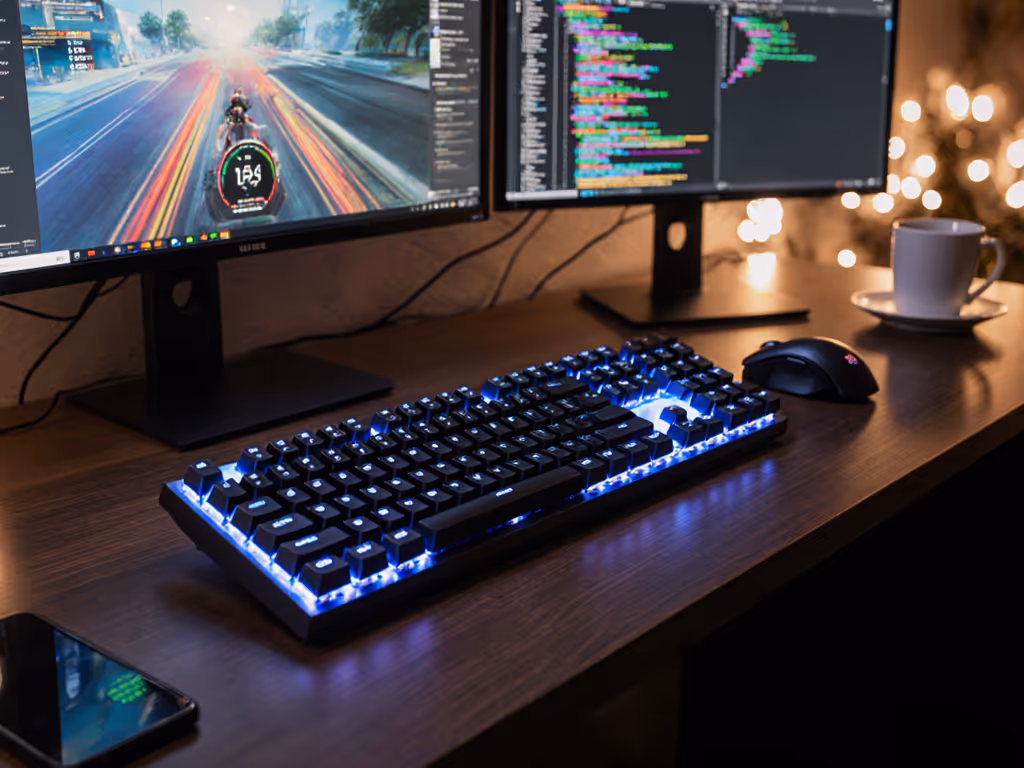 Gaming to Office: Wireless Mechanical Keyboard Stability Tested