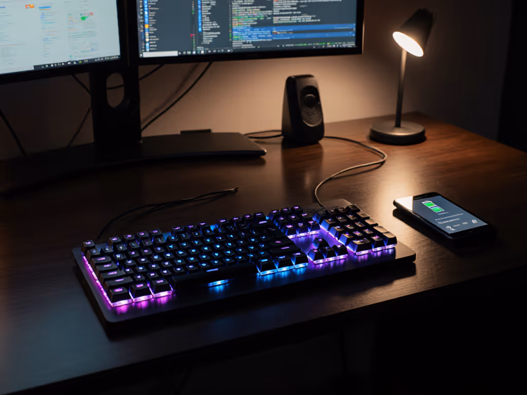 Wireless Keyboard Backlight Comparison: Real Battery Impact