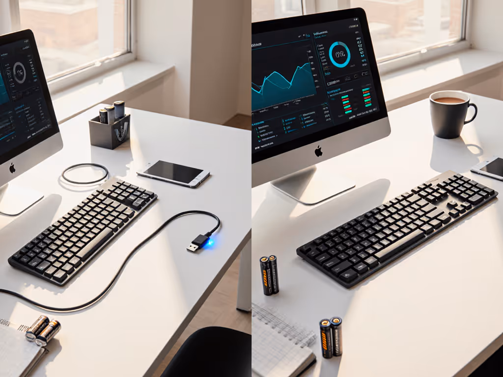 Rechargeable vs Battery Keyboards: True Cost Analysis