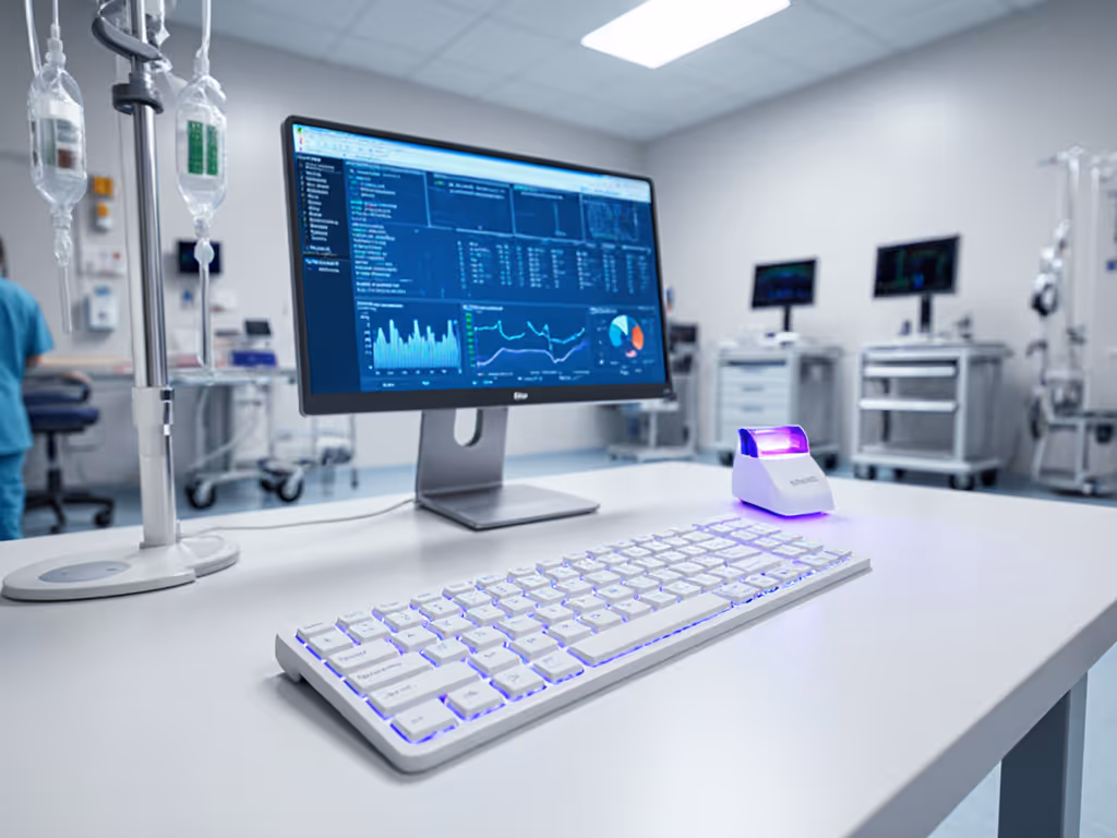 Top Wireless Healthcare Keyboards: Antimicrobial & HIPAA-Ready